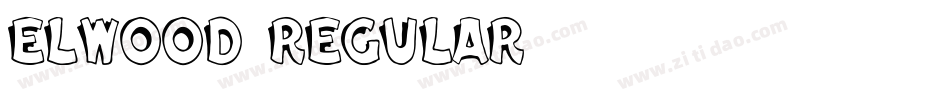 Elwood Regular字体转换